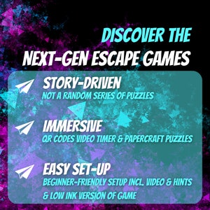 Space Escape Room for kids "Great Space Escape" | Family printable game & kid escape room DIY kit | Home Galaxy spaceship birthday game - benefits
