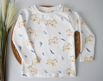 Long-sleeved pullover long-sleeved shirt baby/ child "Polar Bear"