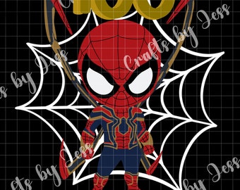 Spider Man 100 Days of School PNG Transparent Background