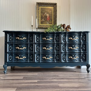 SOLD-Moody French Provincial Dresser