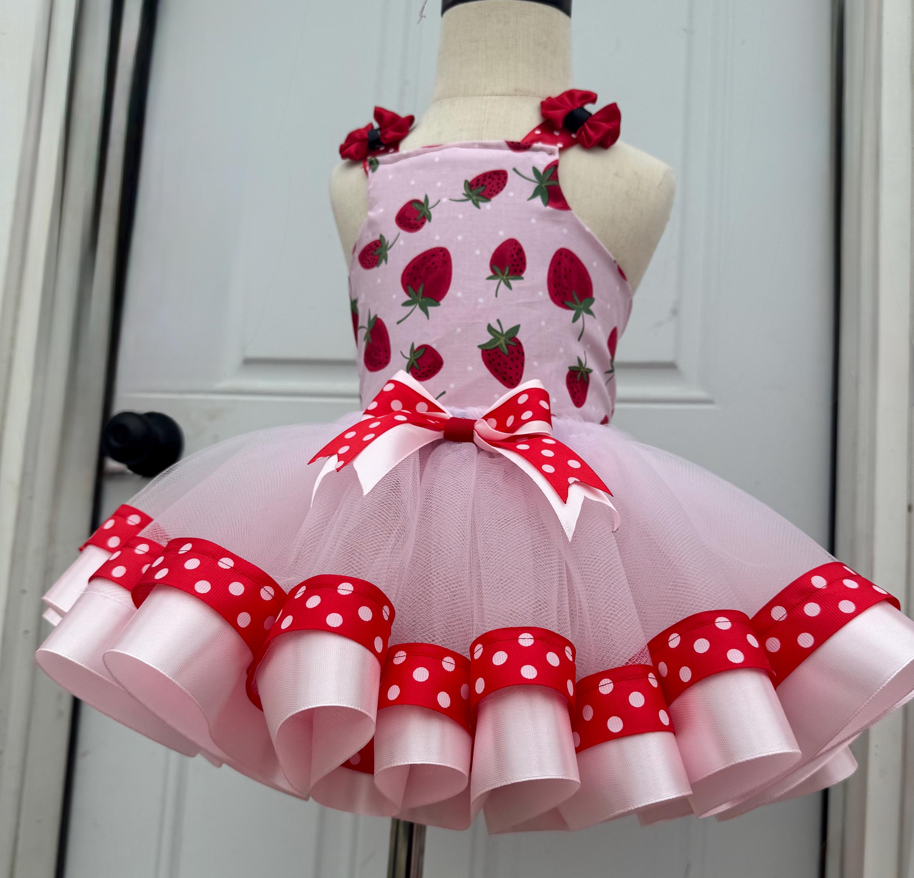 1st Birthday Minnie Mouse Romper Baby Girl Dress Baby Girl
