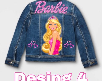 Girl Barbie Jean Jacket, Many Size Available - Etsy