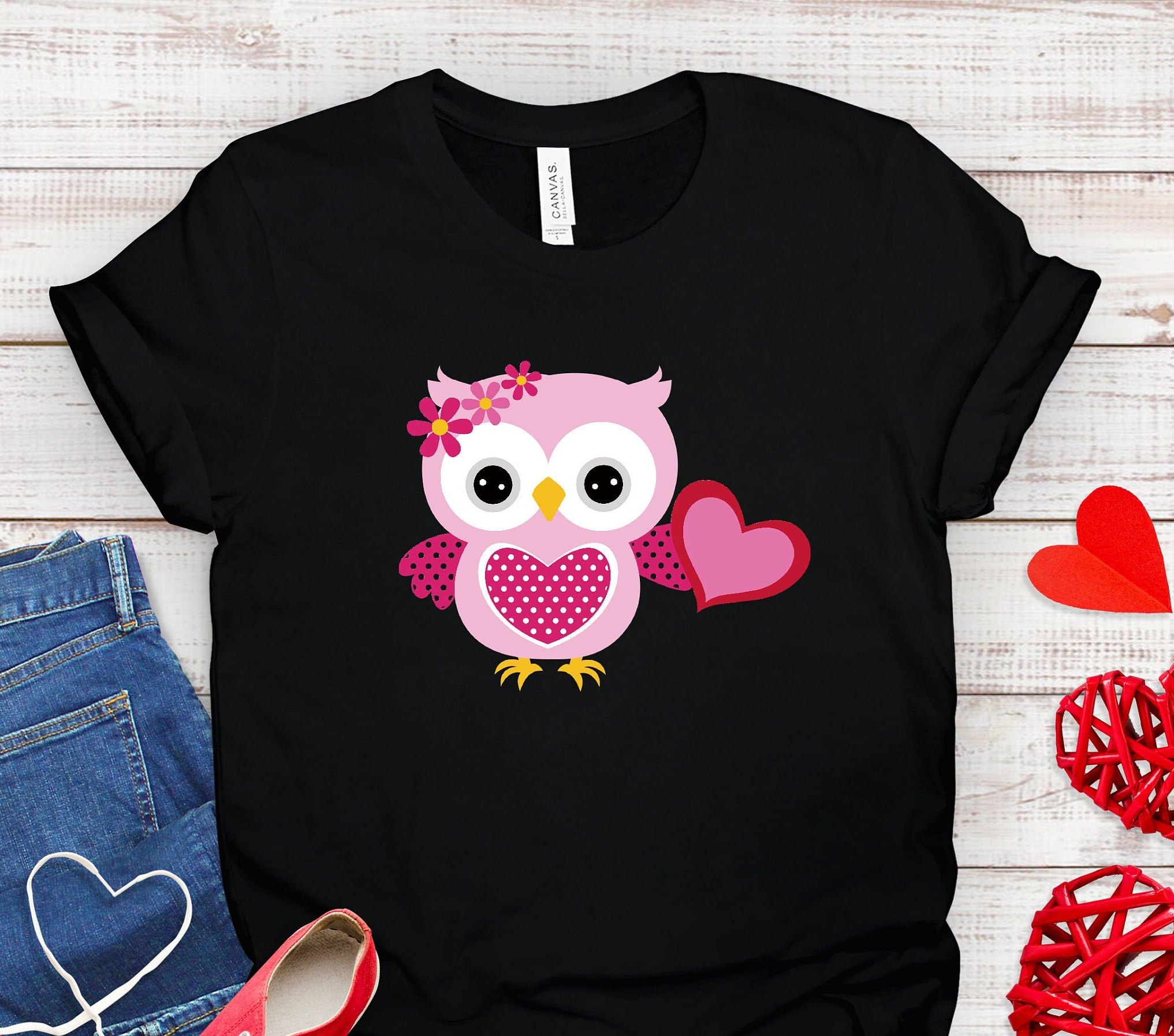 Kids Owl Shirt - Etsy