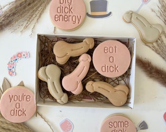 Personalised Hen Do Cookies | Funny Party Cookies | Hen Party | Willy Gift | Funny Secret Santa