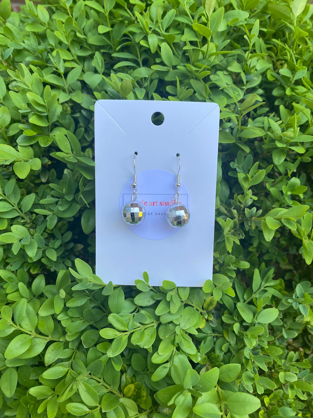 Taylor Swift mirrorball Inspired Earrings Etsy UK