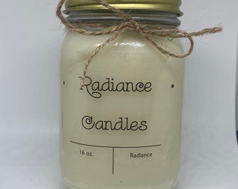 Radiance Signature Scent 16oz Soy Wax Candle