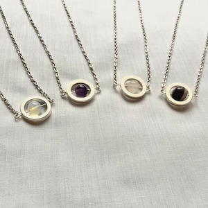 Crystal Fidget Necklace - Handmade Jewelry - Bestseller