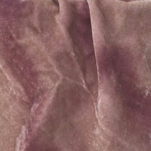 Cedar Rose Hand Dyed Velvet