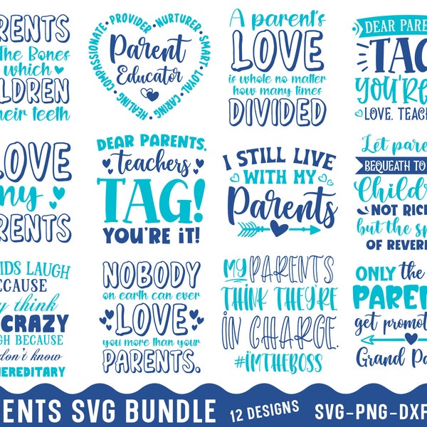 Parents svg bundle, Parents quotes svg, Parents svg for gift, Parents day svg, Parents sayings svg, Parents shirts svg, Parents quotes