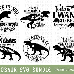 Jurassic Park Dinosaur svg Bundle, Birthday Pack, Jurassic park, kids dinosaur svg, t-rex svg, Dinosaur Bundle svg for Cricut And Silhouette