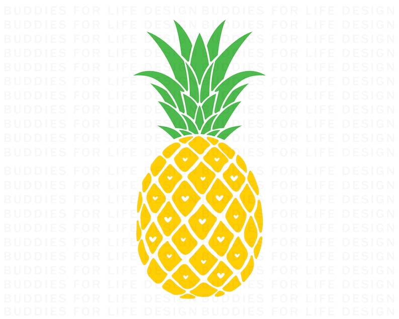 Pineapple SVG Pineapple Clipart Pineapple Print SVG SVG Etsy