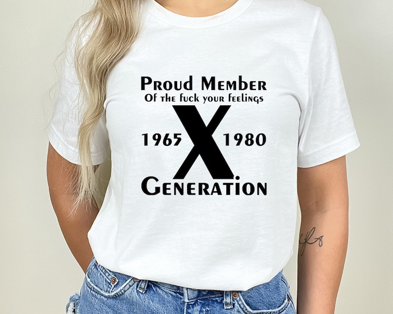 Generation X SVG Bundle: Retro GenX Designs (Digital Download) image 10