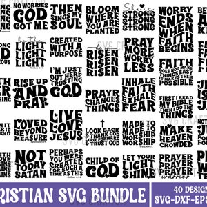 Pacote SVG Cristão Incrível: Arquivos de Corte com Versículos Bíblicos (Download Digital)