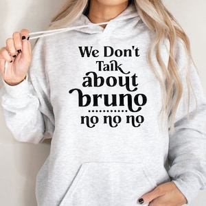 We Don't Talk About Bruno SVG, Encanto Shirt Design, Bruno, Mirabel Madrigal, Cricut Silhouette Vinyl Iron On, bruno svg, svg/dxf/eps/png