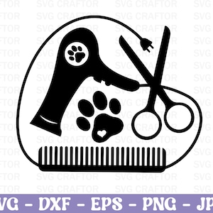 Dog grooming Svg, Dog svg, Dog T-shirt Designs, Dog Paw Vector, Dog Typography SVG, Dog Quotes SVG, Dog svg Cut file, svg cut file