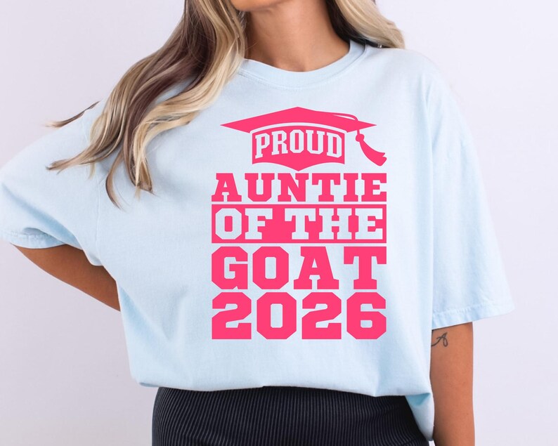Graduation Goat 2026 Graduation SVG Bundle, Proud Family Member Designs (digital ...