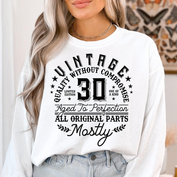 30th Birthday SVG Bundle, Sassy Designs (digital Download) - Etsy