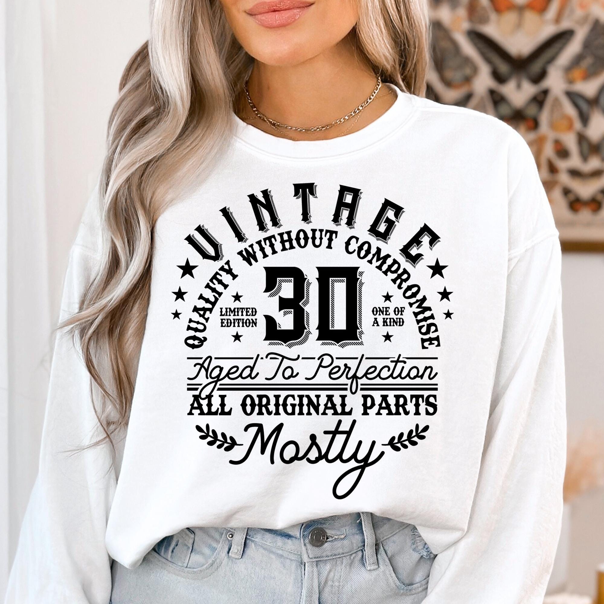 30th Birthday SVG Bundle, Sassy Fabulous Designs (digital Download