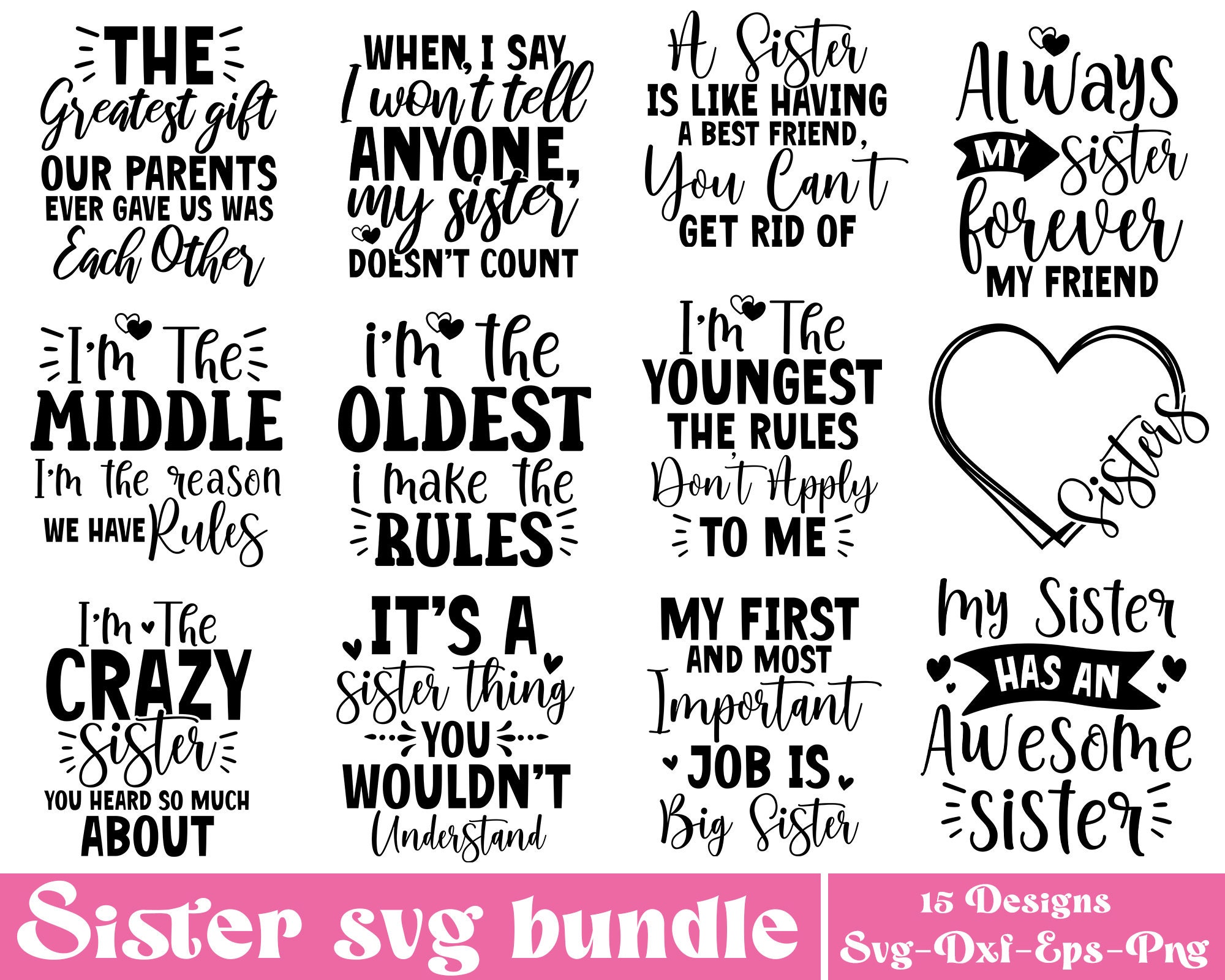 Sister Quote Gift - 60+ Gift Ideas for 2026, image size:2000x1600