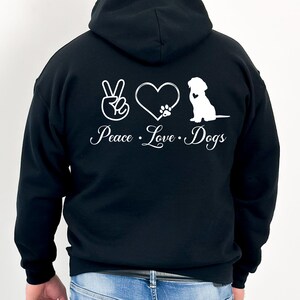 Peace love dog Svg, Dog svg, Dog T-shirt Designs, Dog Paw Vector, Dog Typography SVG, Dog Quotes SVG, Dog svg Cut file, svg cut file