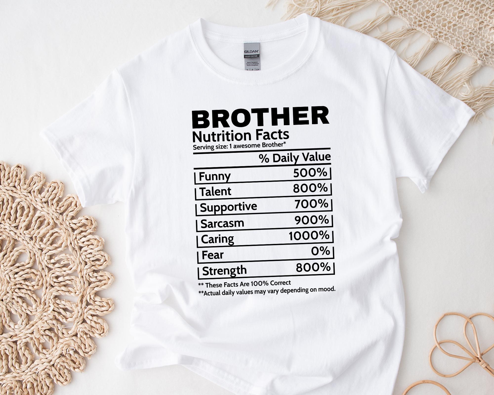 家族向け栄養成分表示SVGバンドル：Tシャツデザイン（デジタル 