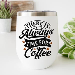 Funny Coffee Quotes SVG Bundle: Caffeine Queen, Coffee Lover (Digital Download) image 4