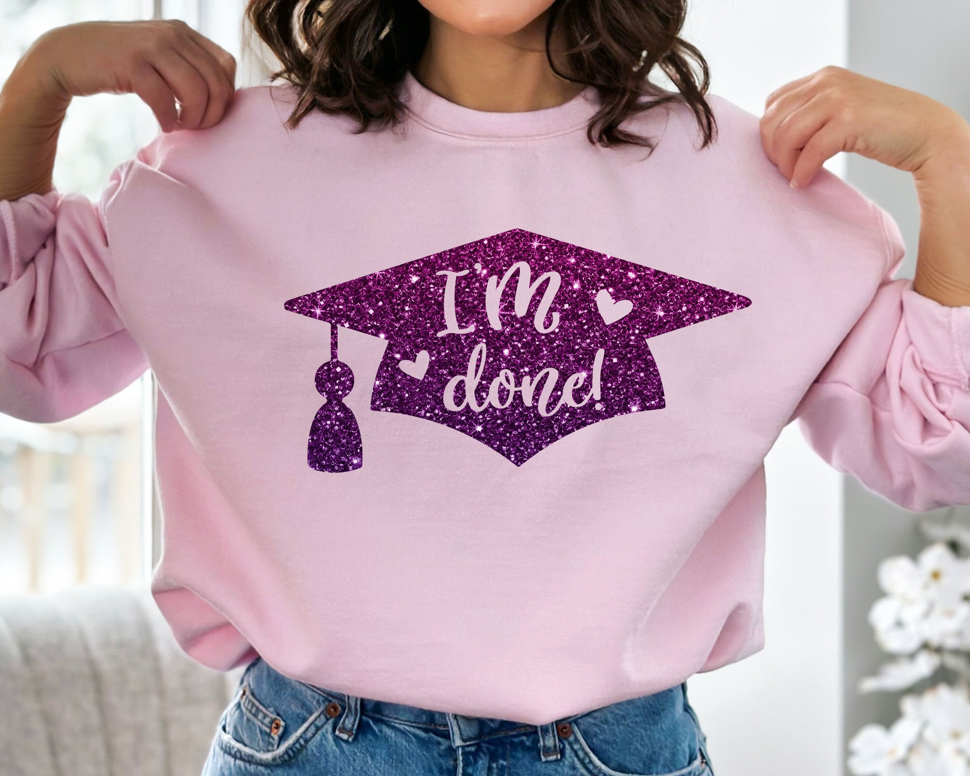 I'm Done Svg Graduation 2024 SVG Class of 2024 SVG Svg Etsy UK