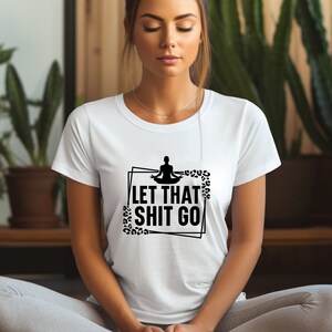 Meditation SVG Bundle: Yoga Quotes, Namaste (Digital Download) image 9