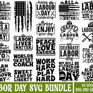 Labor Day Svg Bundle, Labour Day Svg, Happy Labor Day, Labor Day Celebrate Svg, Labor Day T-shirt, July 4th Svg, Patriotic Svg, SvgCraftor