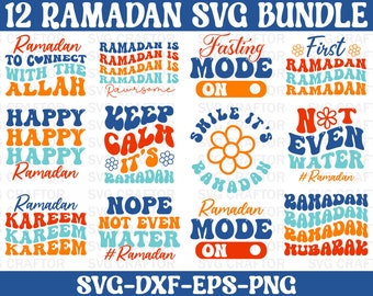Ramadan Mubarak SVG Bundle: Islamic Cut Files (Digital Download)