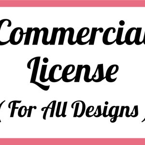 Commercial License for ALL Designs and lifetime use, Commercial svg, Commercial cutting file, Commercial svg designs