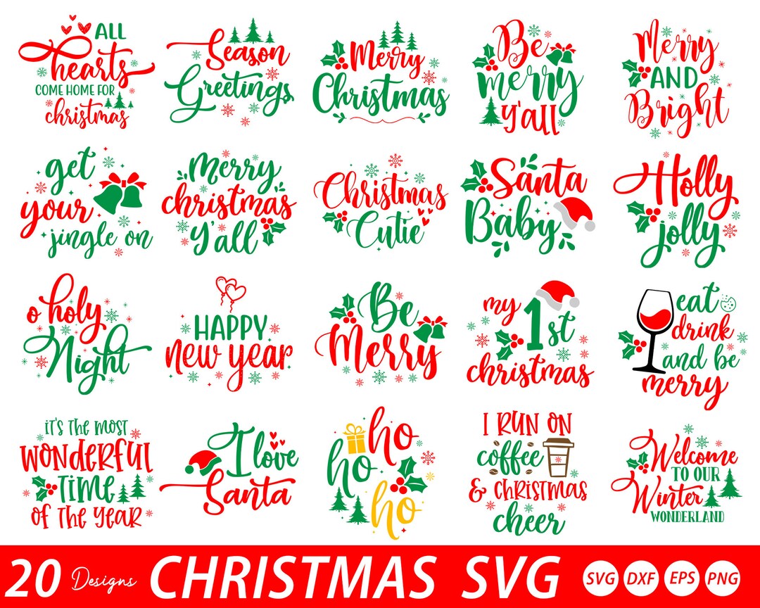 Christmas Svg Bundle, Winter Svg,funny Christmas Svg, Xmas Svg, Funny