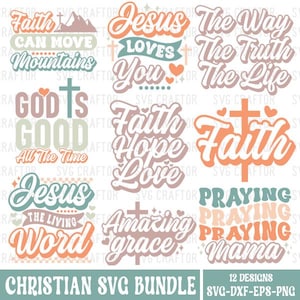 Christian Svg Bundle, Scripture Bundle, Bible Verse Svg, Religious Svg Bundle, Jesus Svg, God Svg, Faith svg Bundle, Christian Svg file