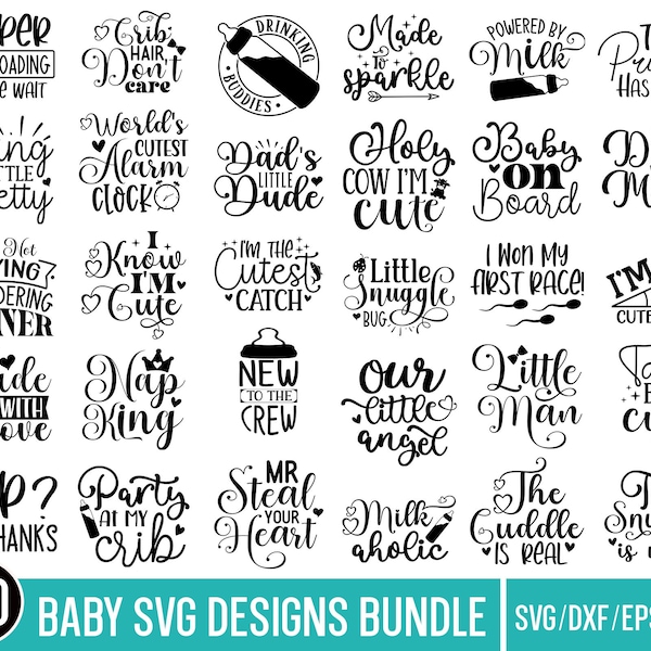 Funny Baby Svg - Etsy