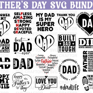 Father's Day SVG, svg Bundle, Dad SVG, Family svg, Best Dad svg, Father's Day gift, Happy Fathers Day, papa svg,daddy svg bundle,svg designs