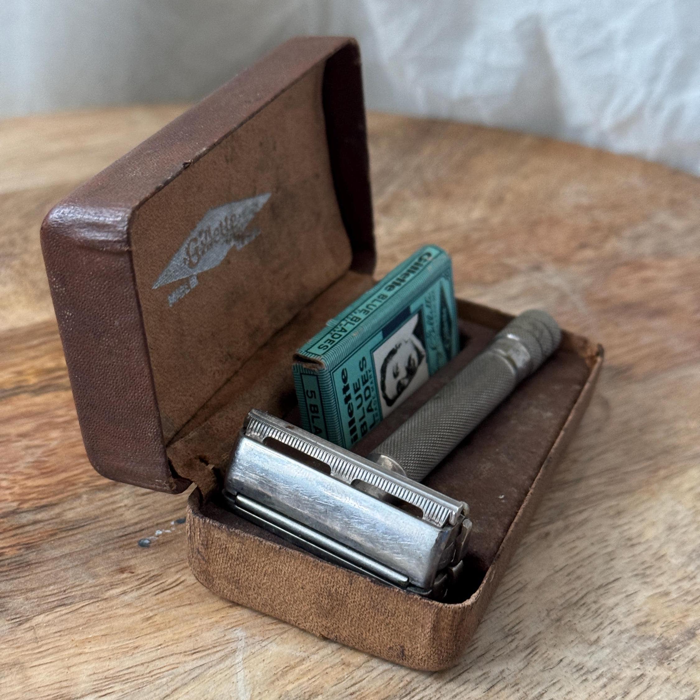 Military Gillette Razor 1941 Gillette Ranger Tech Safety Razor Set – Vintage Military Issue ...