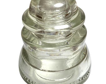 Vintage Armstark 021 Glas Isolator: Mid-Century Industrial Dekor