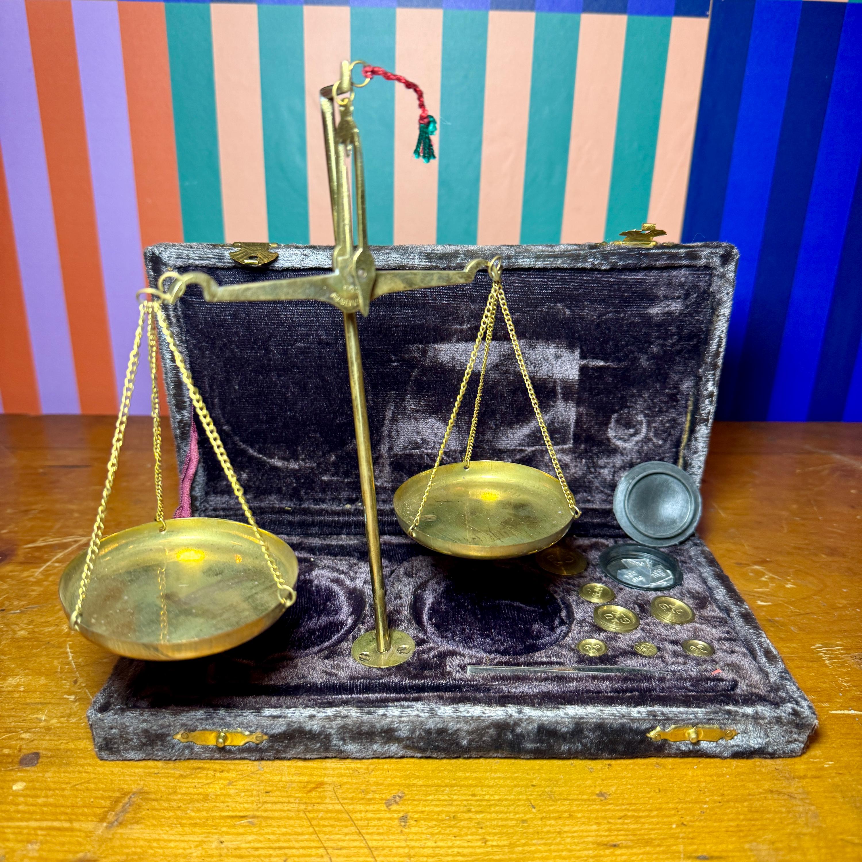 Antique Balance Scale Case - Etsy