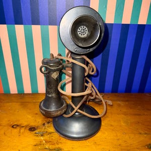 Antique Western Electric Candlestick Telephone - Etsy
