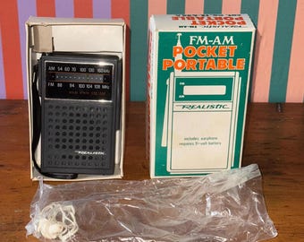 Poste Radio Réaliste Rétro AM/FM – Modèle 12-722 – Stéréo