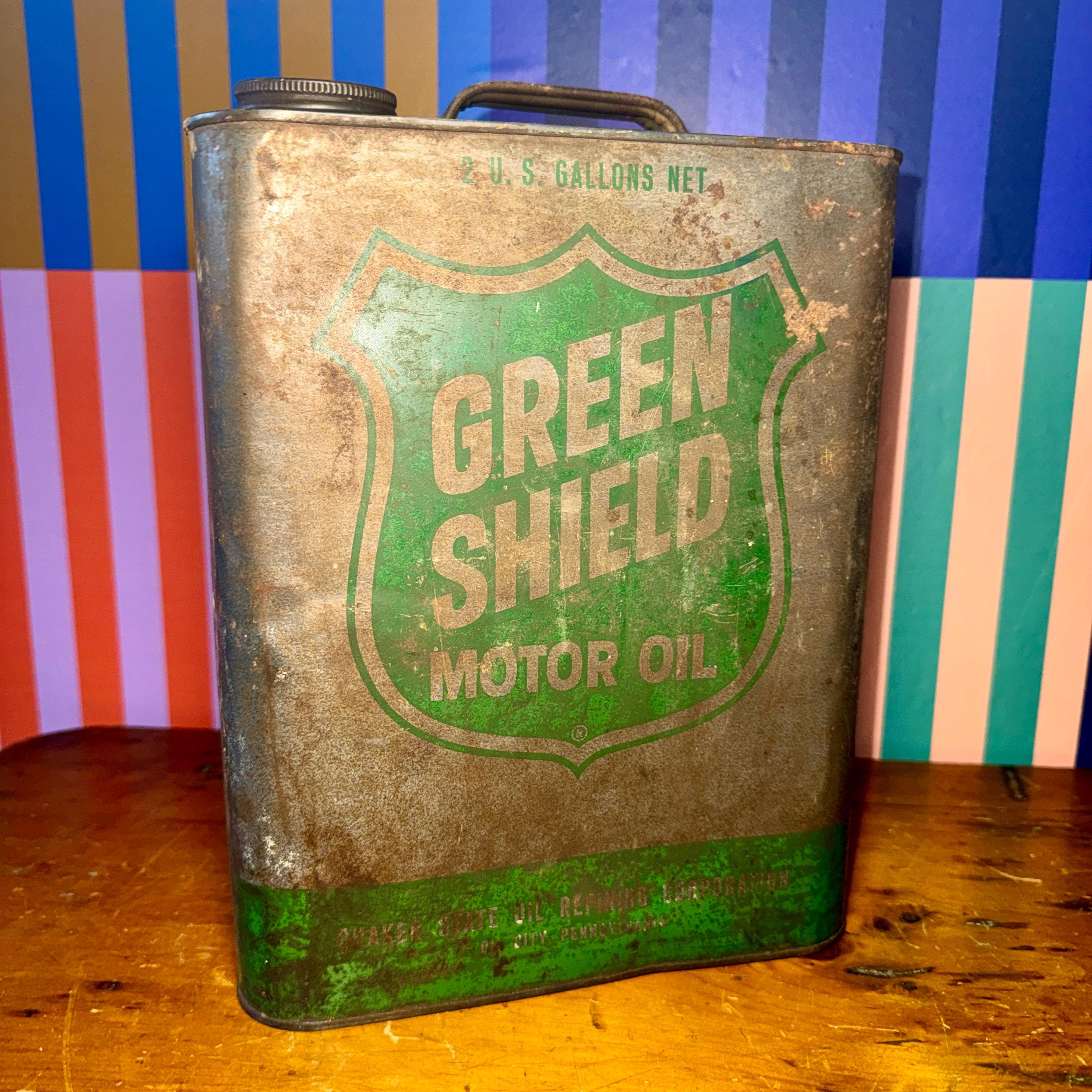 Quaker state oil can - Etsy 日本