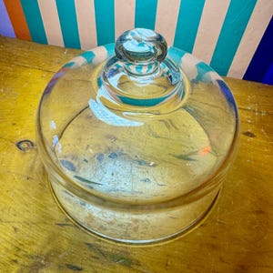 Tortenglocke glas