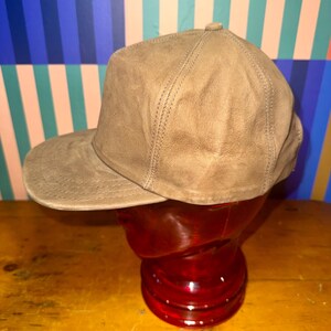 Vintage Wilsons Leather Suede Strapback Cap – Made in USA 1990s Deadstock