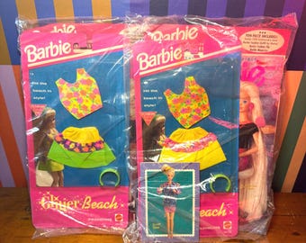 Vintage 1990s Barbie Glitter Beach Fun Pack – Sealed 10th Anniversary Collectible