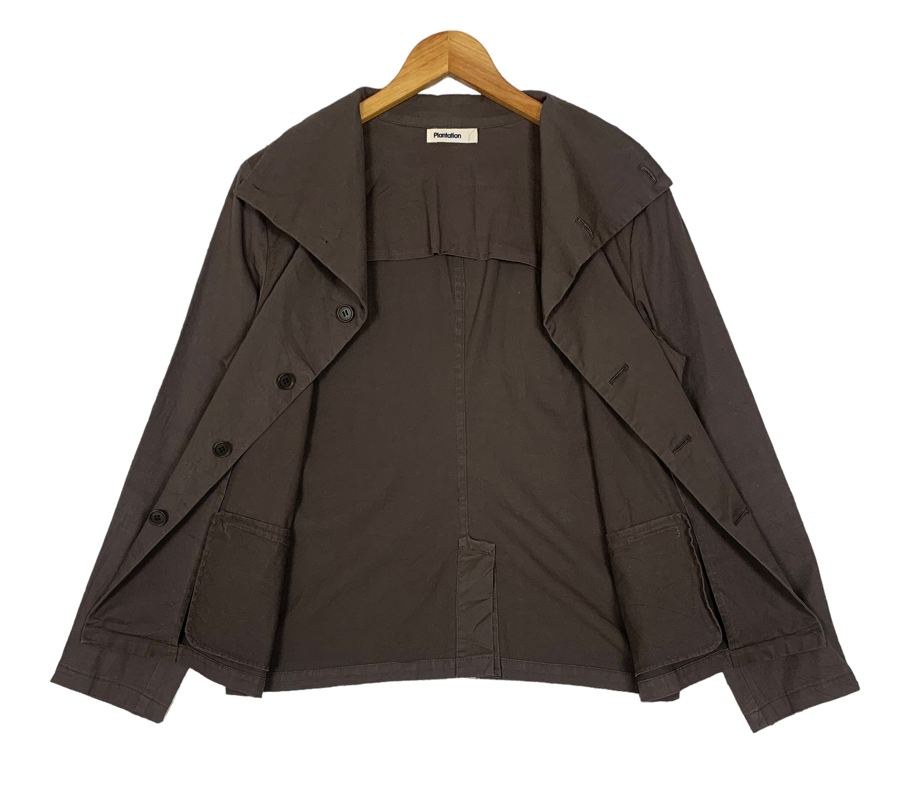 plantation ISSEYMIYAKE チェック柄 ジャケット plantation ISSEYMIYAKE チェック柄 ジャケット - メルカリ