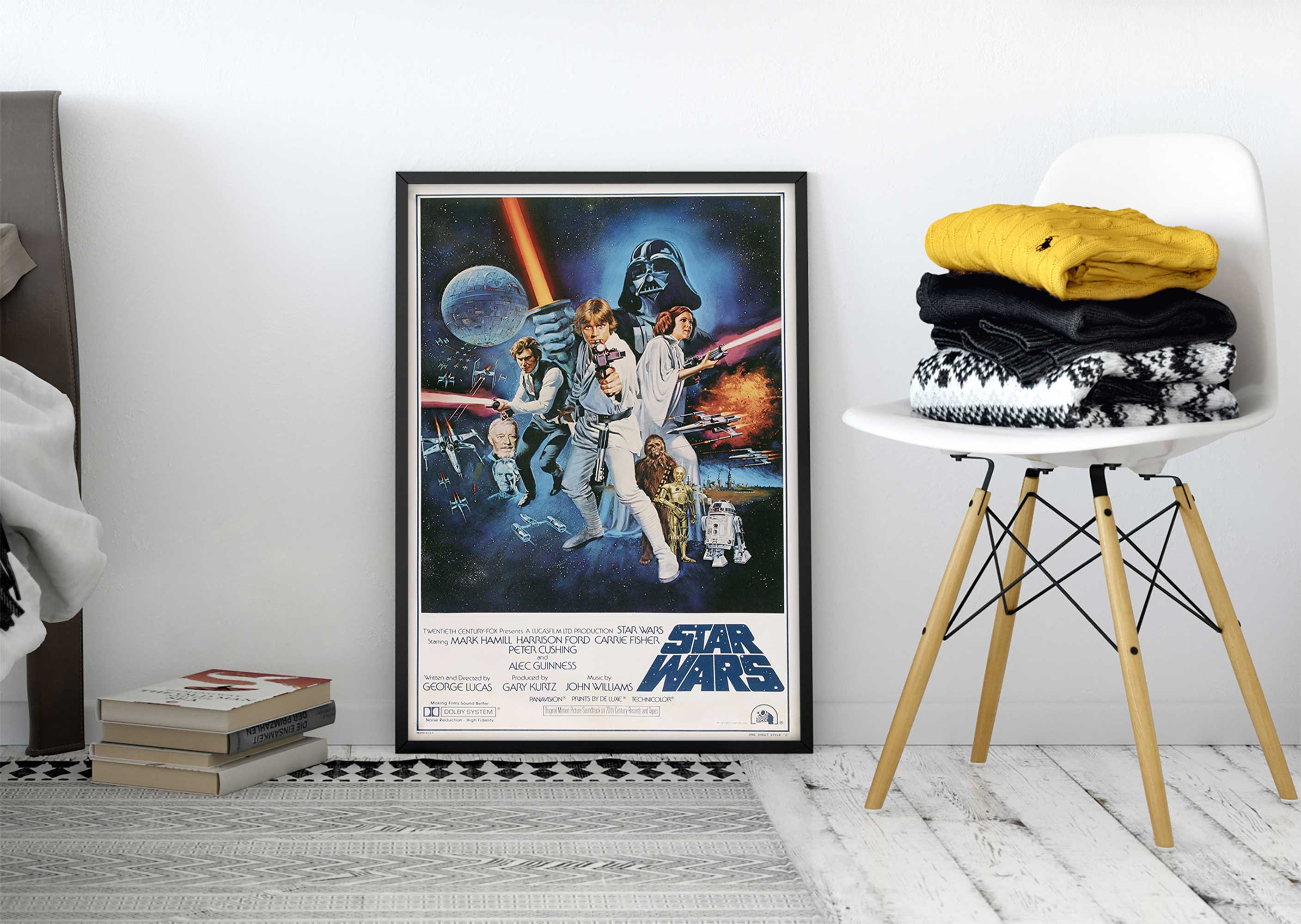 LED Star Wars: Episode IV A New Hope Movie Poster - Etsy