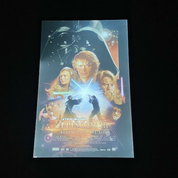 LED Light Up Custom Order Movie Poster Backlit Film Display Theater Light Box Case Frame Sign Home Media Room
