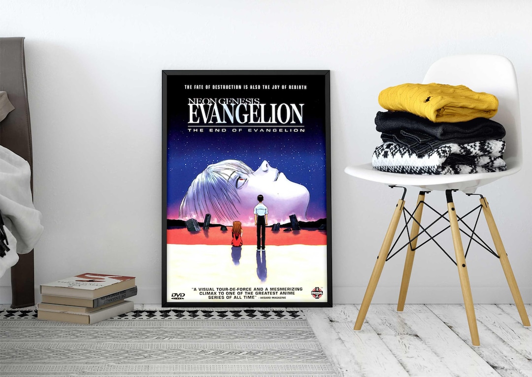 Buy LED Light up Neon Genesis Evangelion: the End of Evangelion Movie  Poster Frame Backlit Film Display Theater Light Box Case Sign Home Media  Online
