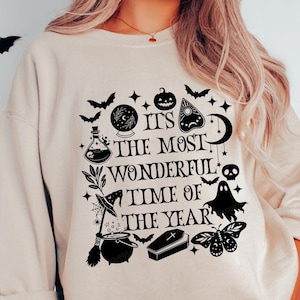 It's The Most Wonderful Time of the Year svg, Funny Halloween svg png, Stay Spooky svg, Witch svg, Spooky Season svg, Halloween Shirt SVG