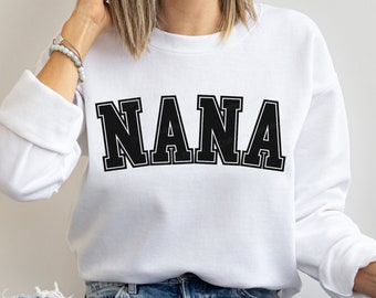 Nana SVG PNG, Nana Varsity svg png, Mother's Day Gift svg, Nana Shirt Svg, Cricut projects, Silhouette, Cricut Cut File, Nana svg, Nana gift